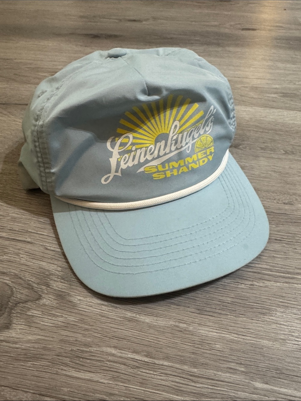 Summer Shandy Light Blue Logo Cap
